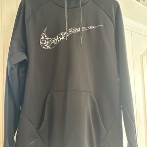 Nike Men's Black Therma-FIT Hoodie